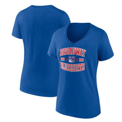 New York Rangers Women's Represent V-Neck T-Shirt