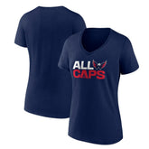 Washington Capitals Women's Represent V-Neck T-Shirt