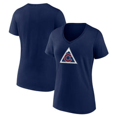 Colorado Avalanche Women's Alternate Logo V-Neck T-Shirt