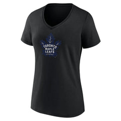 Toronto Maple Leafs Women's Alternate Logo V-Neck T-Shirt