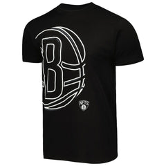 Brooklyn Nets Stadium Essentials Unisex Element Logo Pop T-Shirt - Black discount