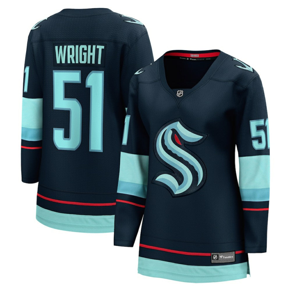 Shane Wright Seattle Kraken Fanatics Women's Home Breakaway Jersey