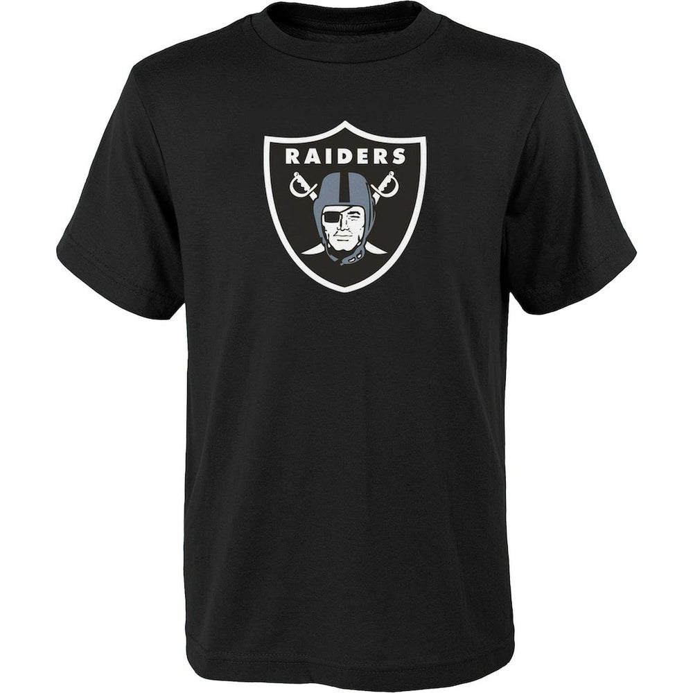 NFL Las Vegas Raiders Outerstuff Youth Primary Logo T-Shirt