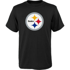 NFL Pittsburgh Steelers Outerstuff Youth Primary Logo T-Shirt