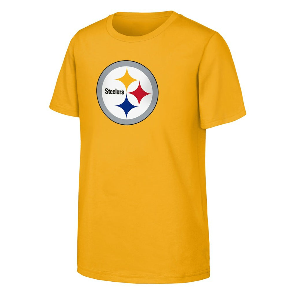 NFL Pittsburgh Steelers Outerstuff Youth Primary Logo T-Shirt