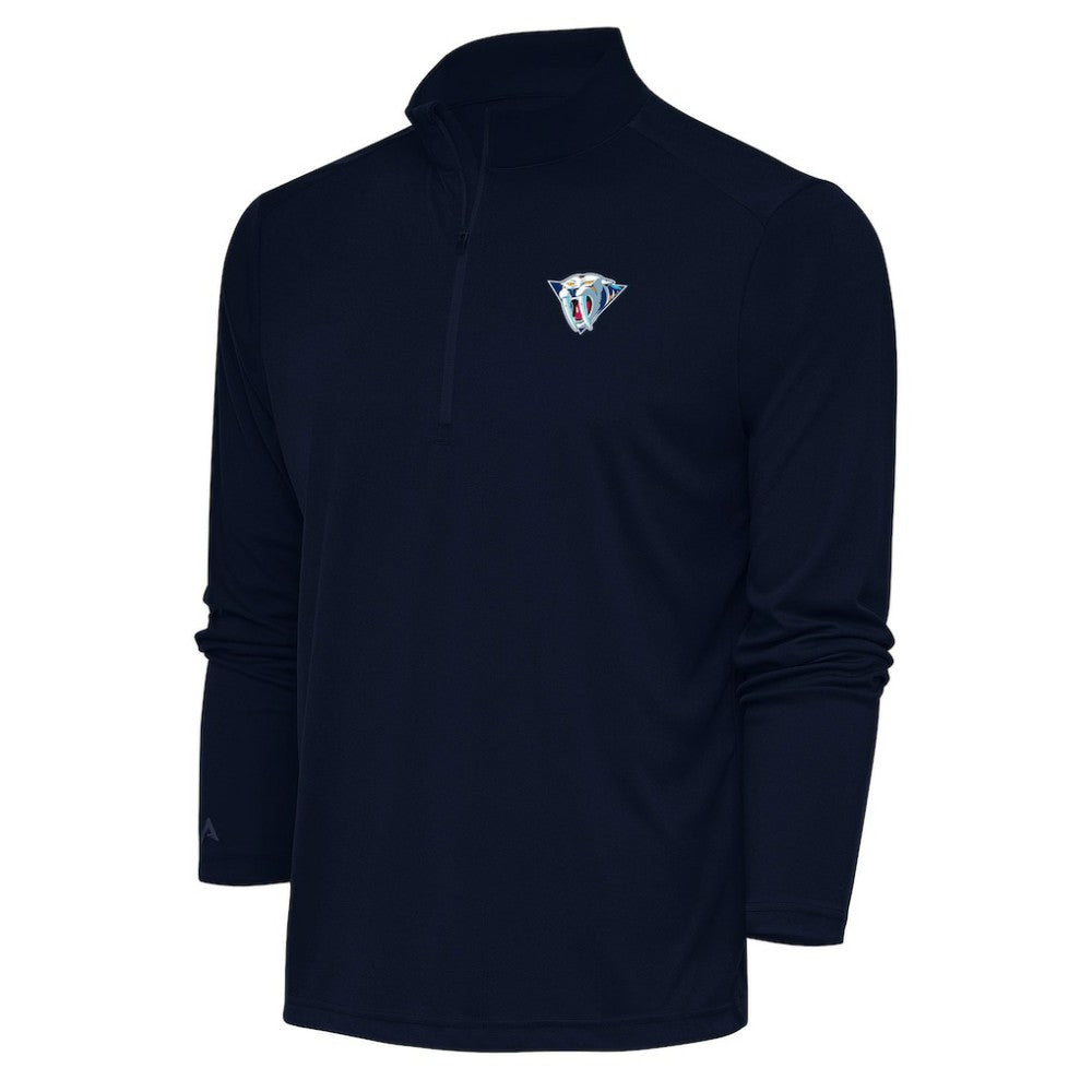Nashville Predators Antigua Special Edition 2.0 Tribute Quarter-Zip Pullover Top