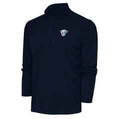 Nashville Predators Antigua Special Edition 2.0 Tribute Quarter-Zip Pullover Top