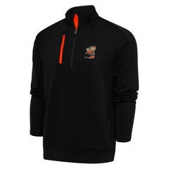 NFL Cleveland Browns Antigua Team Logo Generation Quarter-Zip Pullover Jacket