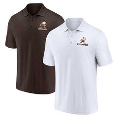 NFL Cleveland Browns Throwback Two-Pack Polo Set