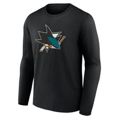 San Jose Sharks Primary Logo Team Long Sleeve T-Shirt