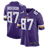 NFL Minnesota Vikings T.J. Hockenson Game Player Jersey