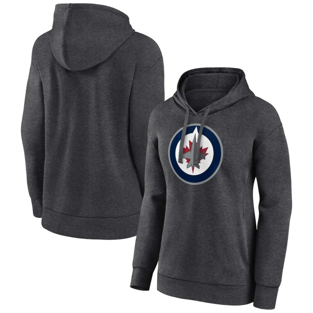 Winnipeg Jets Women's Primary Logo Pullover Hoodie