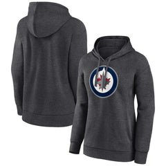 Winnipeg Jets Women's Primary Logo Pullover Hoodie