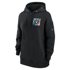 NFL Las Vegas Raiders Women's 2023 NFL Crucial Catch Club Pullover Hoodie