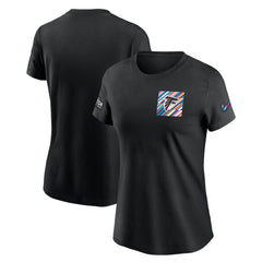NFL Atlanta Falcons Women's Crucial Catch Sideline Tri-Blend T-Shirt