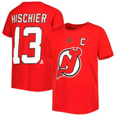 Nico Hischier New Jersey Devils Youth Player Name & Number T-Shirt