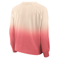 St. Louis Cardinals Women's Luxe Lounge Arch Raglan Pullover Sweatshirt - Tan/Red