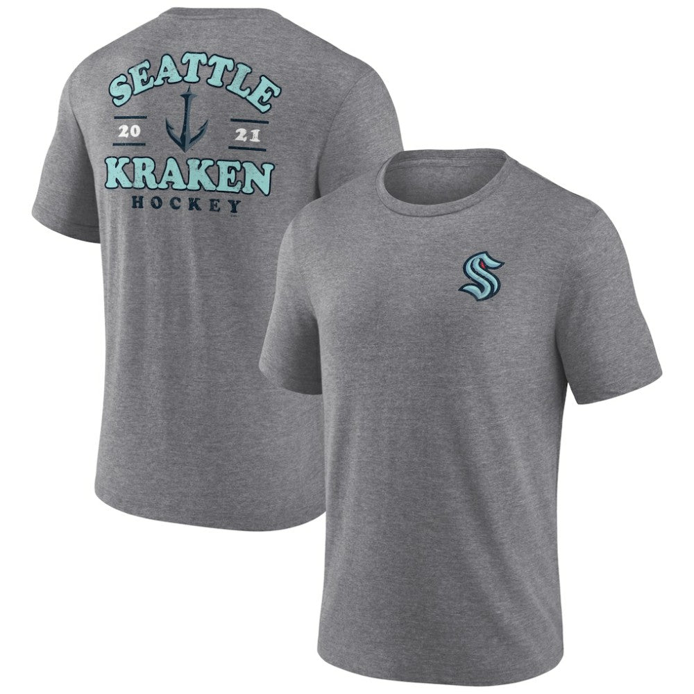 Seattle Kraken Fanatics Winger Tri-Blend T-Shirt