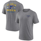 St. Louis Blues Fanatics Winger Tri-Blend T-Shirt