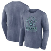 Seattle Kraken Fanatics Keep The Zone Long Sleeve T-Shirt