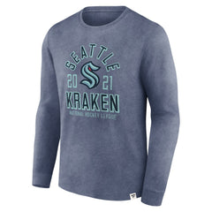 Seattle Kraken Fanatics Keep The Zone Long Sleeve T-Shirt