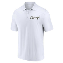 Chicago White Sox Two-Pack Logo Lockup Polo Set - Black/White