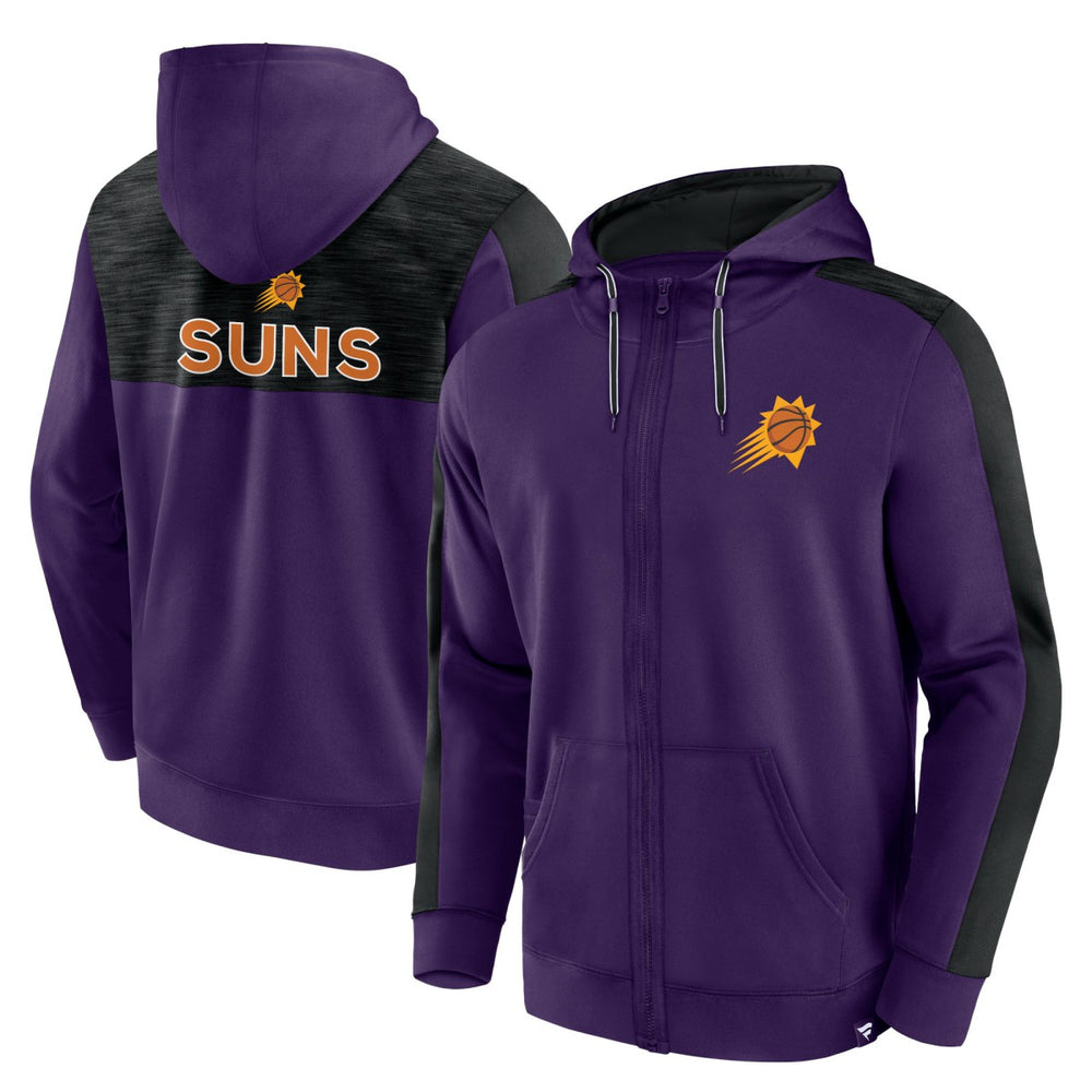 Phoenix Suns Rainbow Shot Full-Zip Hoodie - Purple | Fanatics shop