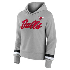 Chicago Bulls Women's Halftime Pullover Hoodie - Heather Gray | Fanatics online
