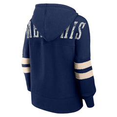 Memphis Grizzlies Women's Bold Move Dolman V-Neck High Hip Hoodie - Navy | Fanatics sale