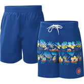 Chicago Cubs G-III Sports by Carl Banks Breeze Volley Swim Shorts - Royal