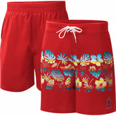 Los Angeles Angels G-III Sports by Carl Banks Breeze Volley Swim Shorts - Red