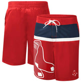 Boston Red Sox G-III Sports by Carl Banks Sea Wind Swim Shorts - Red