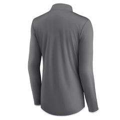 NFL Dallas Cowboys Women's Corner Long Sleeve 1/4 Zip Top