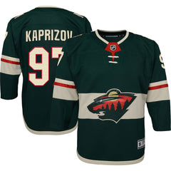 Kirill Kaprizov Minnesota Wild Youth Home Premier Player Jersey