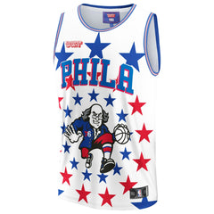 Philadelphia 76ers NBA & KidSuper Studios Unisex Hometown Jersey - White | Fanatics cheap