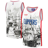 LA Clippers NBA & KidSuper Studios Unisex Hometown Jersey - Gray | Fanatics sale