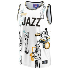 Utah Jazz NBA & KidSuper Studios Unisex Hometown Jersey - White | Fanatics for sale