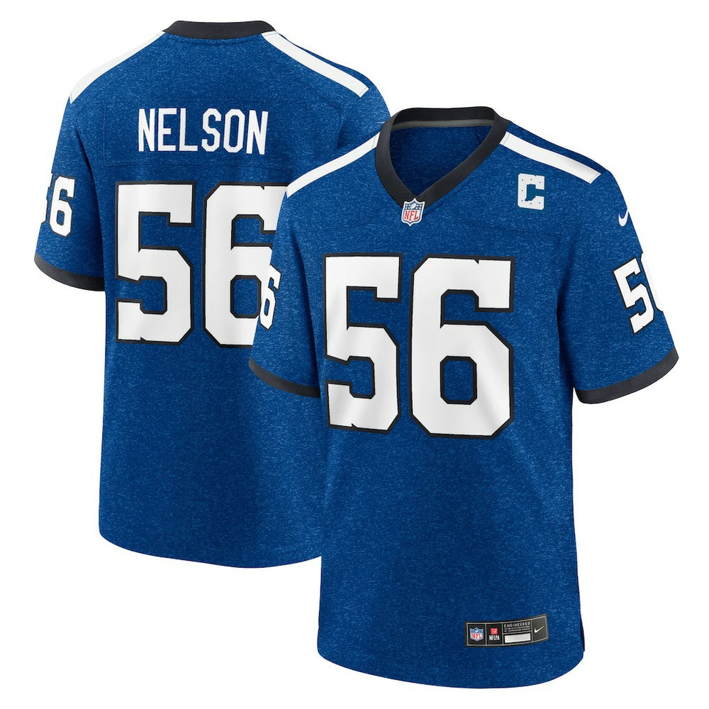 NFL Indianapolis Colts Quenton Nelson Indiana Nights Alternate Game Jersey
