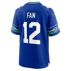 NFL Seattle Seahawks 12s Throwback Player Game Jersey