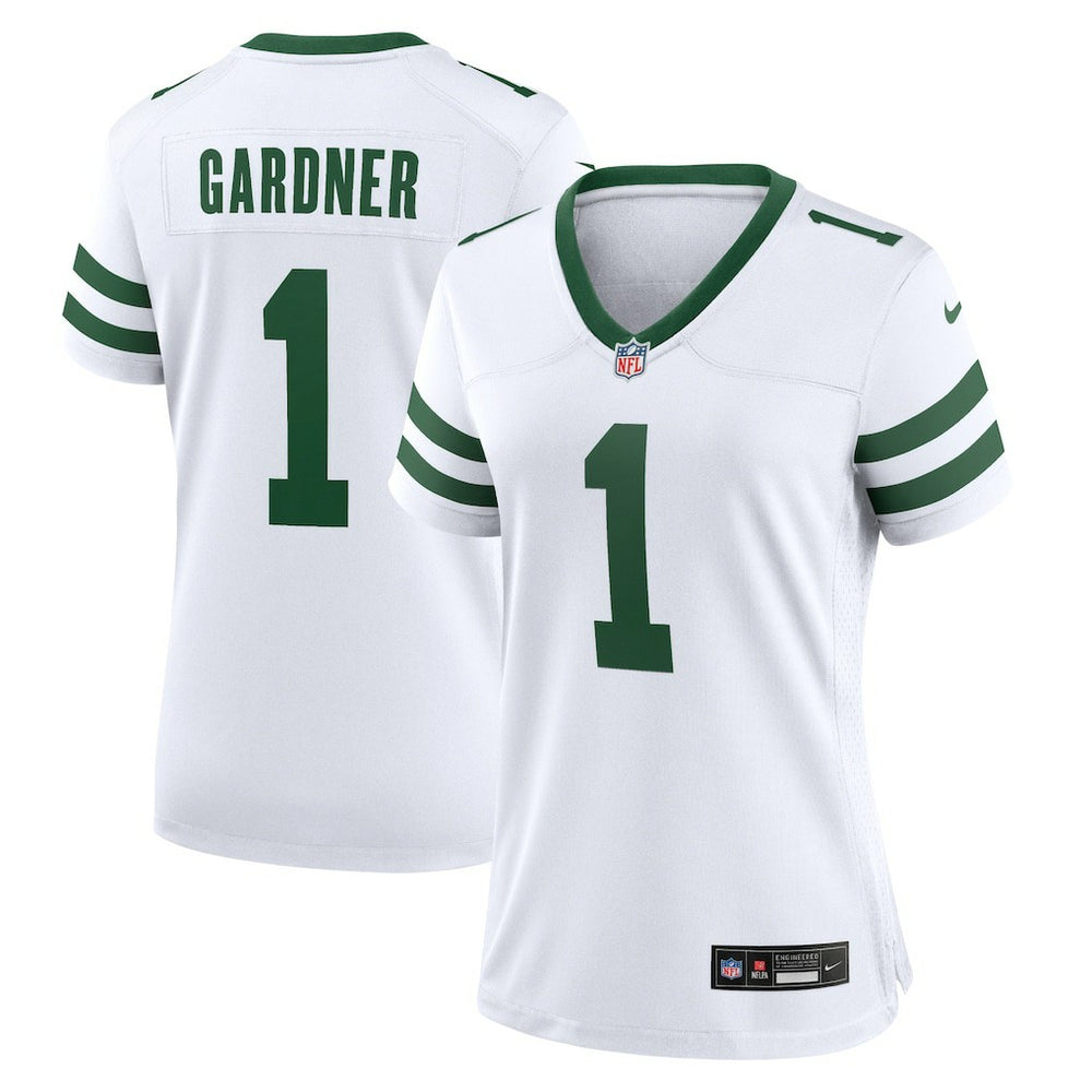 NFL New York Jets Ahmad Sauce Gardner Women's Game Jersey