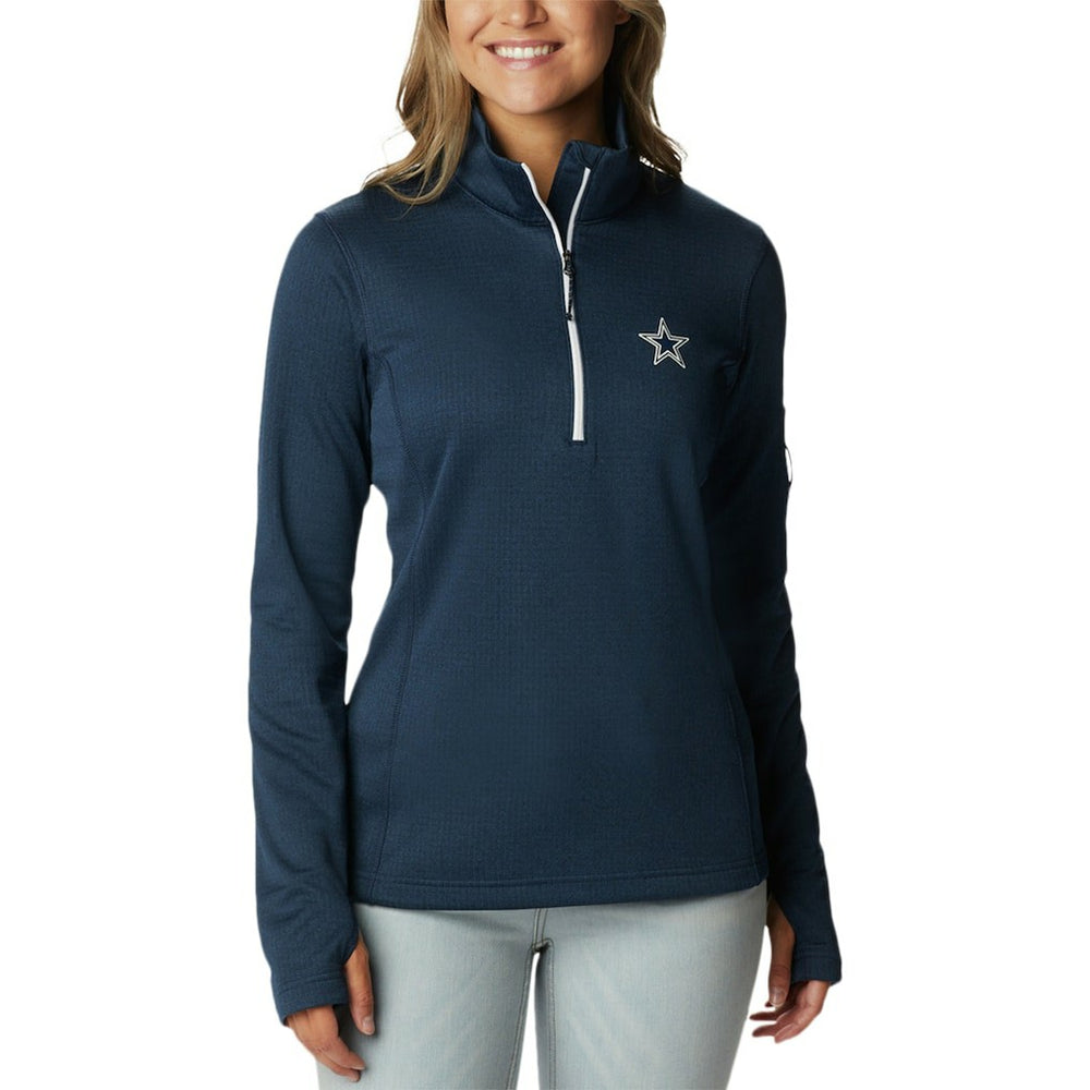 NFL Dallas Cowboys Women's Park View Omni-Wick Half-Zip Top