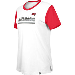 NFL Tampa Bay Buccaneers Women's Third Down Colorblock T-Shirt