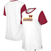 NFL Washington Commanders Women's Third Down Colorblock T-Shirt