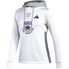 Los Angeles Kings adidas Women's Refresh Skate Lace AEROREADY Pullover Hoodie