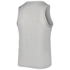 Pittsburgh Pirates Soft as a Grape Women's Plus Size High Neck Tri-Blend Tank Top - Gray