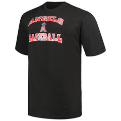 Los Angeles Angels Profile Big & Tall T-Shirt Combo Pack - Black/Heather Gray