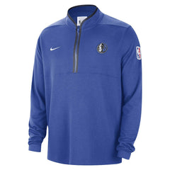 Dallas Mavericks Authentic Performance Half-Zip Jacket sale - Blue | Nike discount