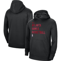 Atlanta Hawks Unisex 2023/24 Performance Spotlight On-Court Practice Pullover Hoodie - Black | Nike on sale