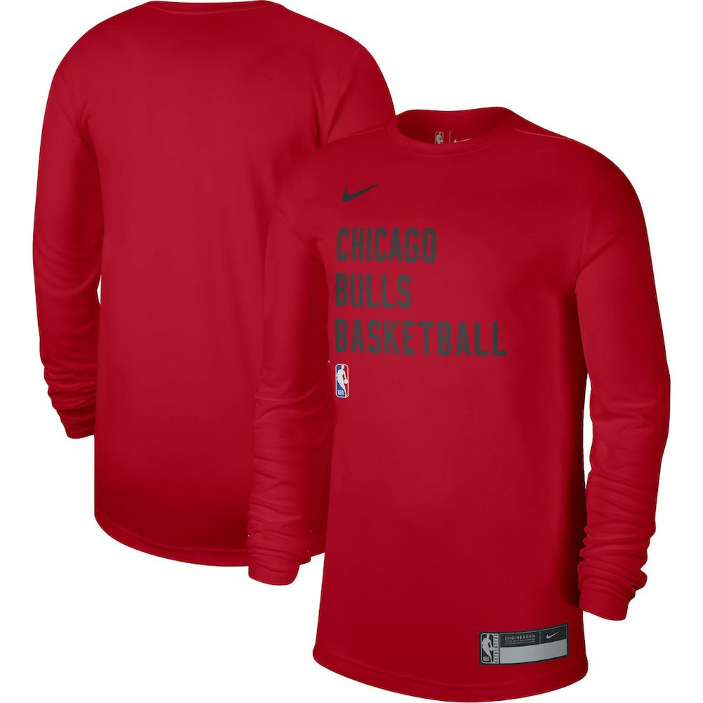 Chicago Bulls Unisex 2023/24 Legend On-Court Practice Long Sleeve T-Shirt sale - Red | Nike cheap
