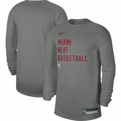 Miami Heat Unisex 2023/24 Legend On-Court Practice Long Sleeve T-Shirt - Heather Gray | Nike online